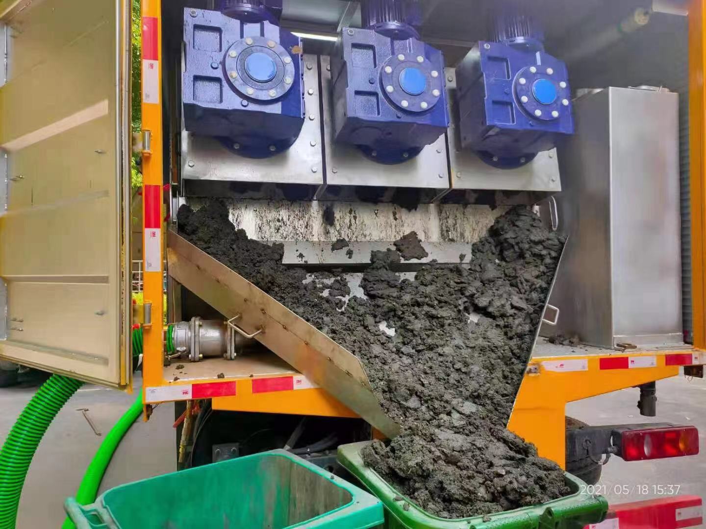 扬州化粪池清掏城市维护站-泥浆净化干湿分离处理